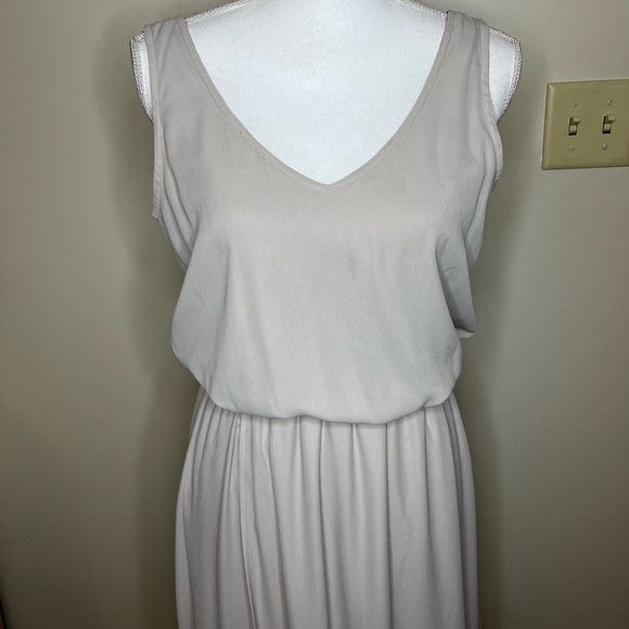 Show Me Your Mumu Kendall Maxi Dress Show Me The Ring Crisp Bridesmaid Med. - Picture 3 of 14